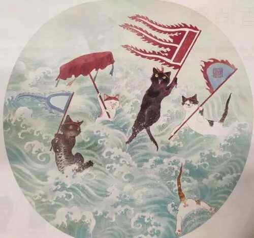 ネコが宋代の人々の暮らしを再現したイラスト集が話題に 人民网日文版 微信公众号文章阅读 Wemp