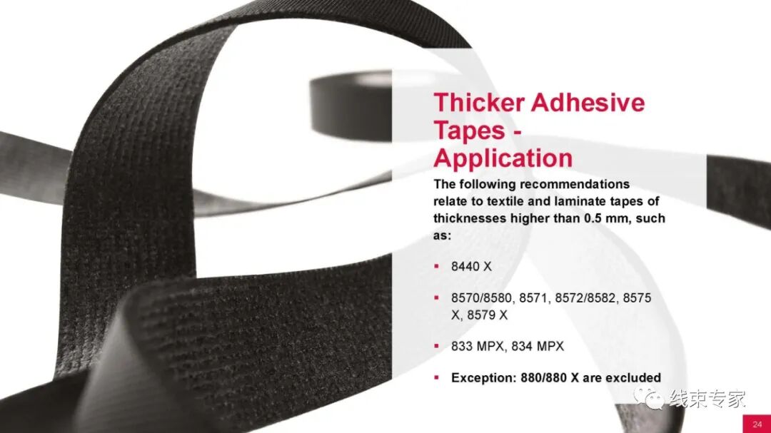 汽车线束用胶带的分类与应用场景的图22