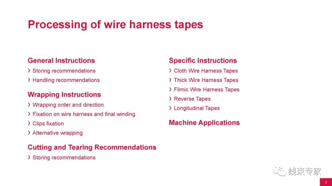 汽车线束用胶带的分类与应用场景的图4