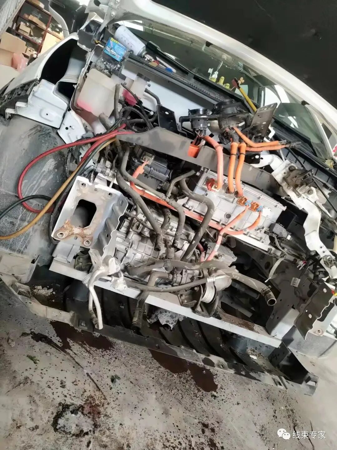 【眼见为实】电动汽车前舱高压线束的图4