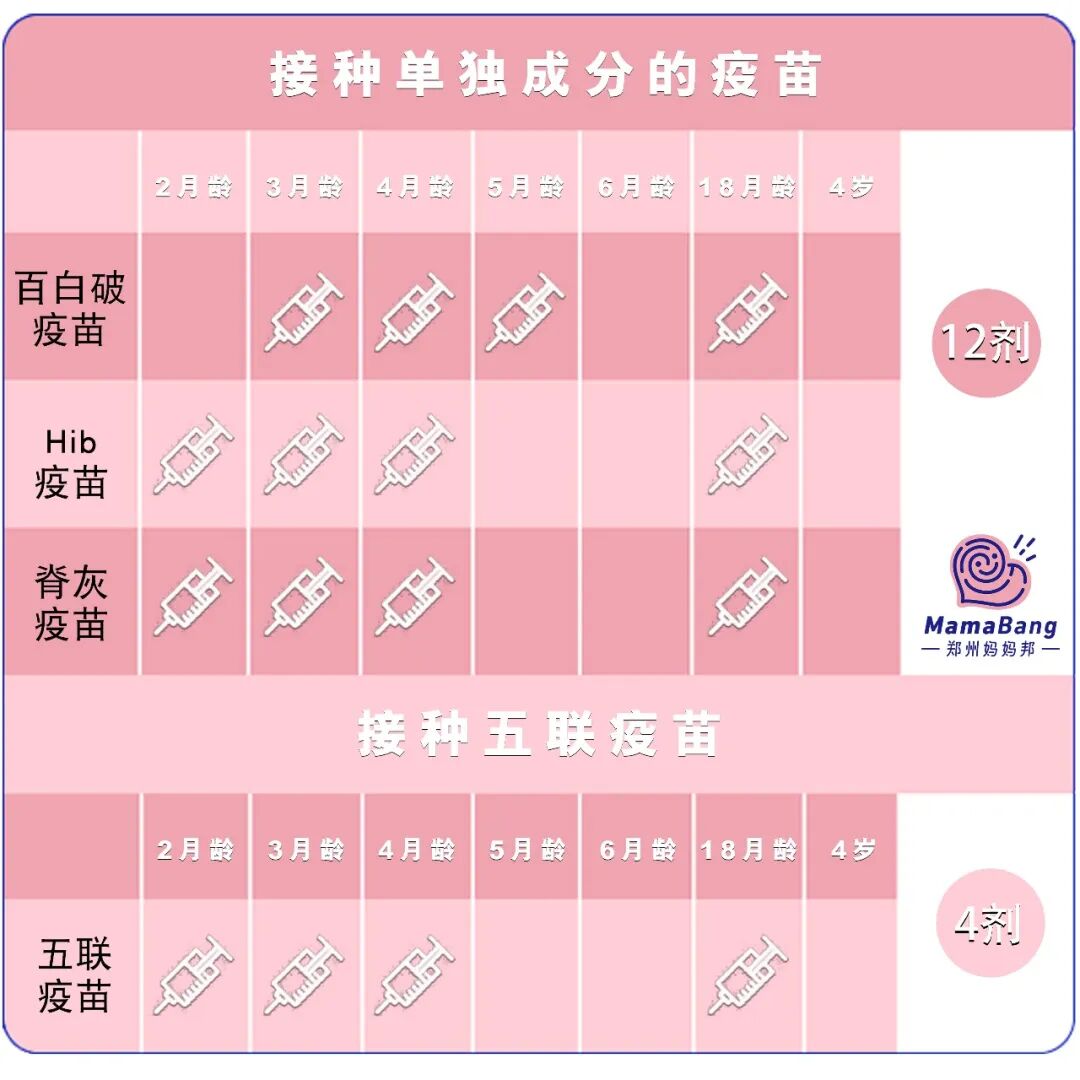 免疫规划疫苗(一类疫苗/免费)▼