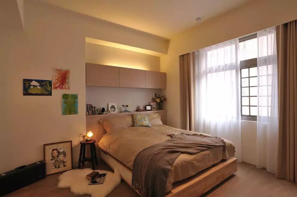 百变实用卧室吊柜,你家墙面还有这些用处!