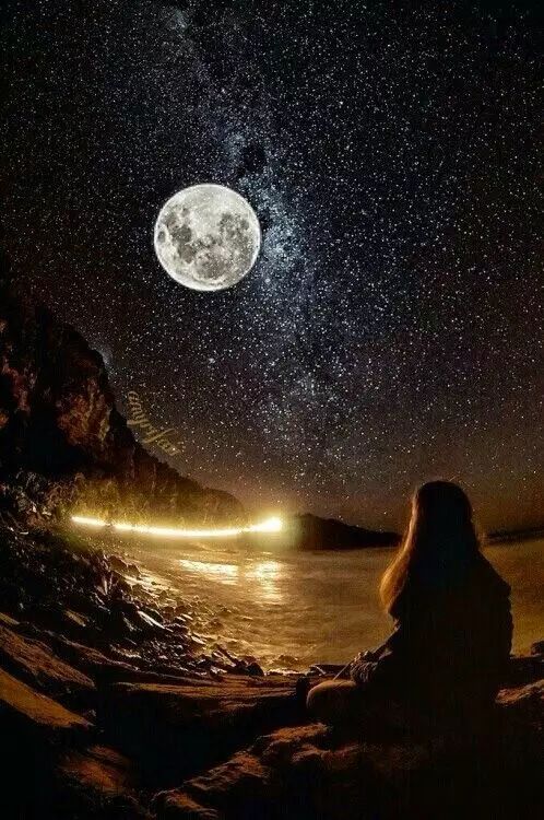 看世界上最美的月亮!