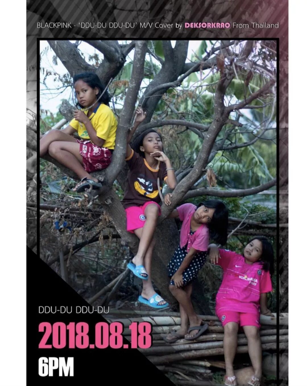 低成本也能模仿 BLACKPINK！這四個泰國女孩什麼來頭？