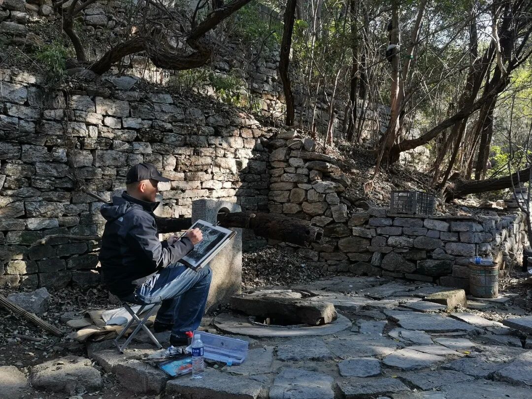 山水入墨炼心境 古城提笔画风情——“2021山东美术馆全省美术人才培养工程”写生活动综述