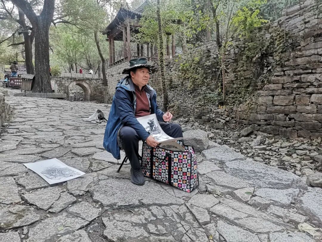 山水入墨炼心境 古城提笔画风情——“2021山东美术馆全省美术人才培养工程”写生活动综述