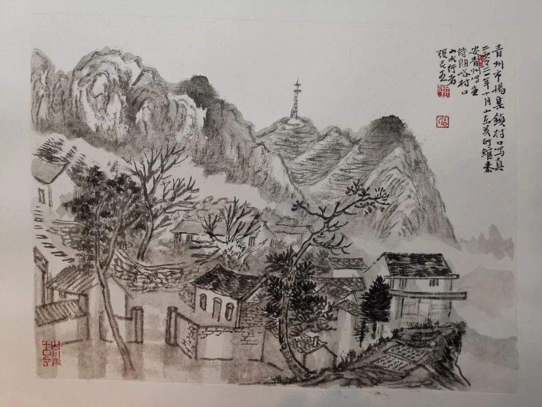 山水入墨炼心境 古城提笔画风情——“2021山东美术馆全省美术人才培养工程”写生活动综述