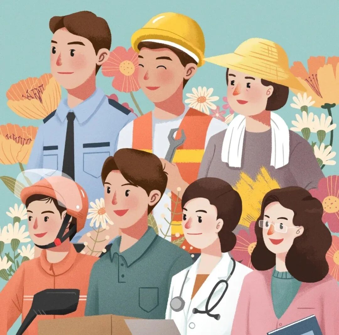 全环境育人致敬最美建设者争做时代好少年花园学校2022级19班开展致敬