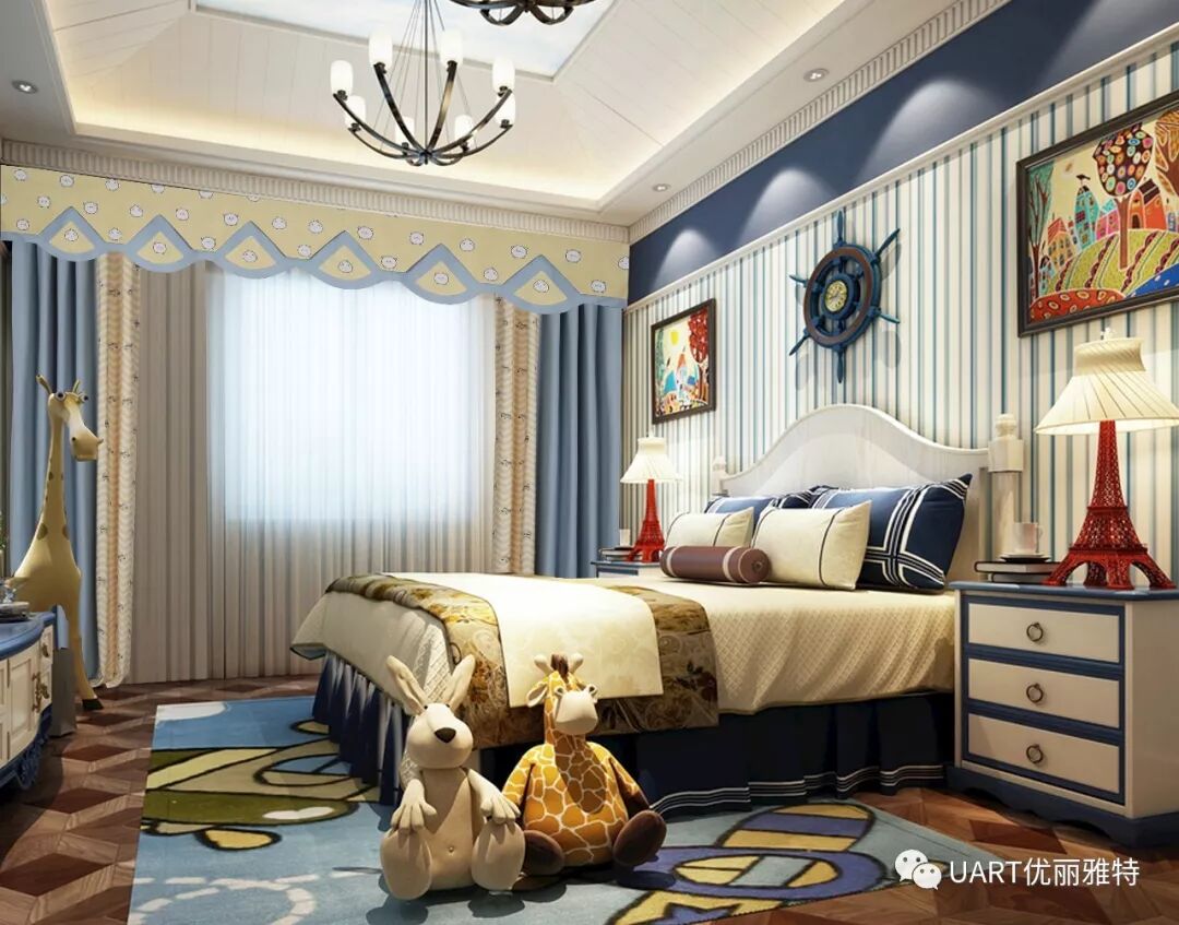 这样的儿童房窗帘 隔壁小孩都羡慕了！