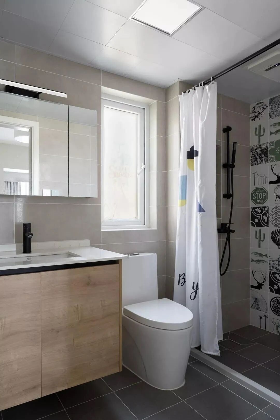 100㎡北欧三居室