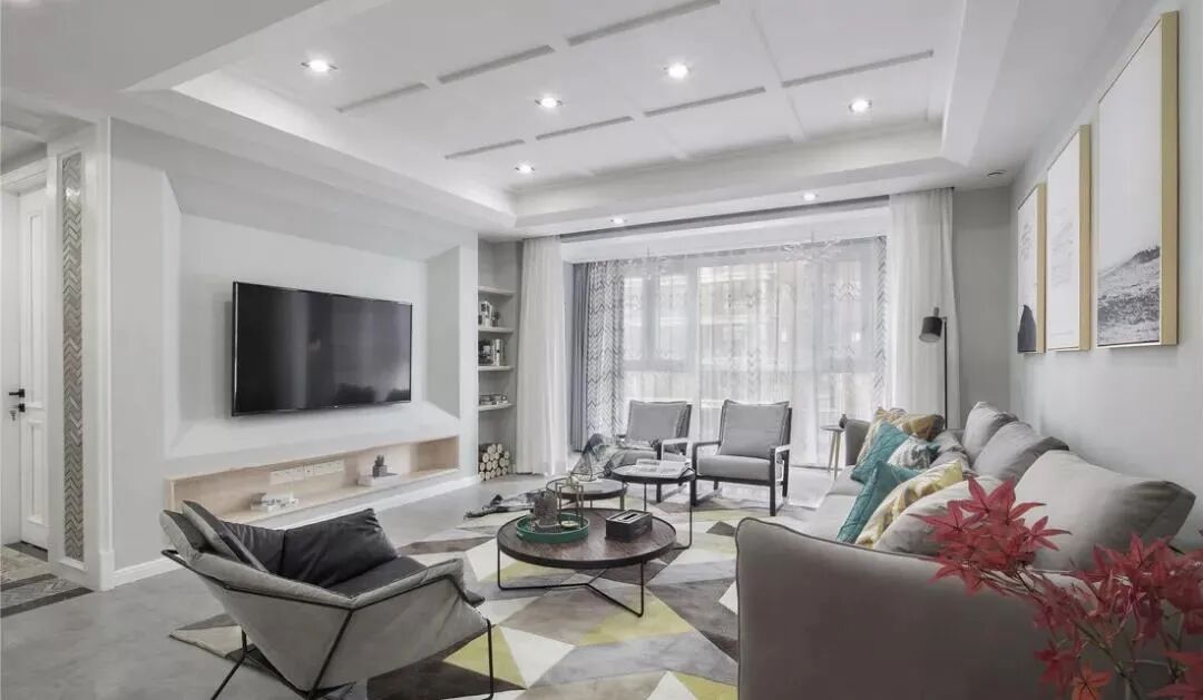 177㎡轻奢北欧四居室