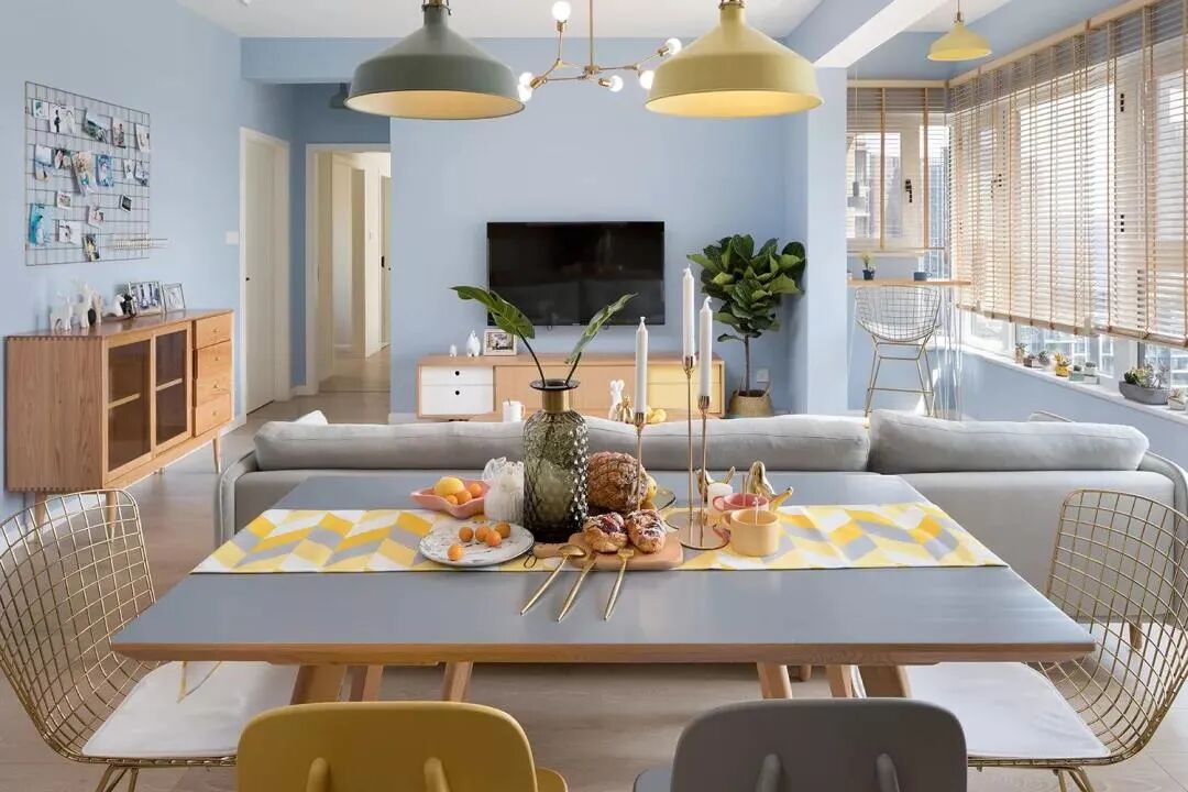 100㎡北欧三居室