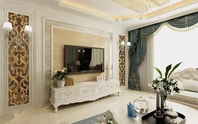 这才是真正的蓬荜生辉，125㎡轻奢简欧三居​室美呆了！