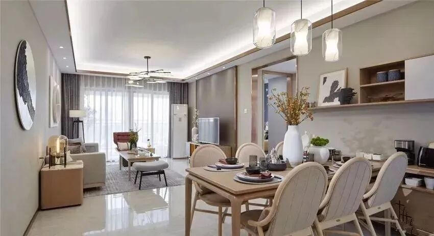 125㎡中式，手绘梦幻星空背景墙，被儿童房惊艳到了！