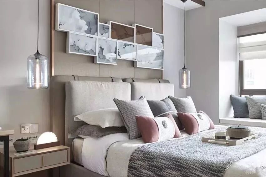 125㎡中式，手绘梦幻星空背景墙，被儿童房惊艳到了！