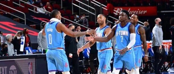 三叉戟合砍67分火箭四连胜 这一刻休斯顿似乎不会思念哈登