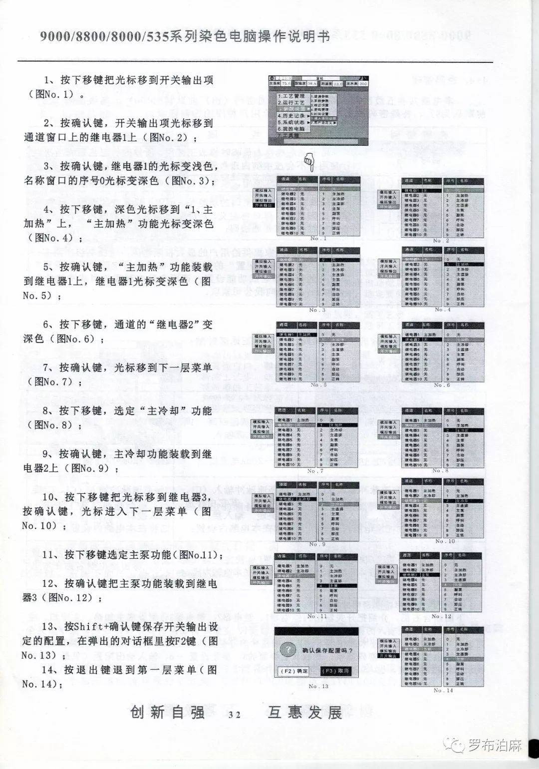 XYC880染色電腦說明書 科技 第33張