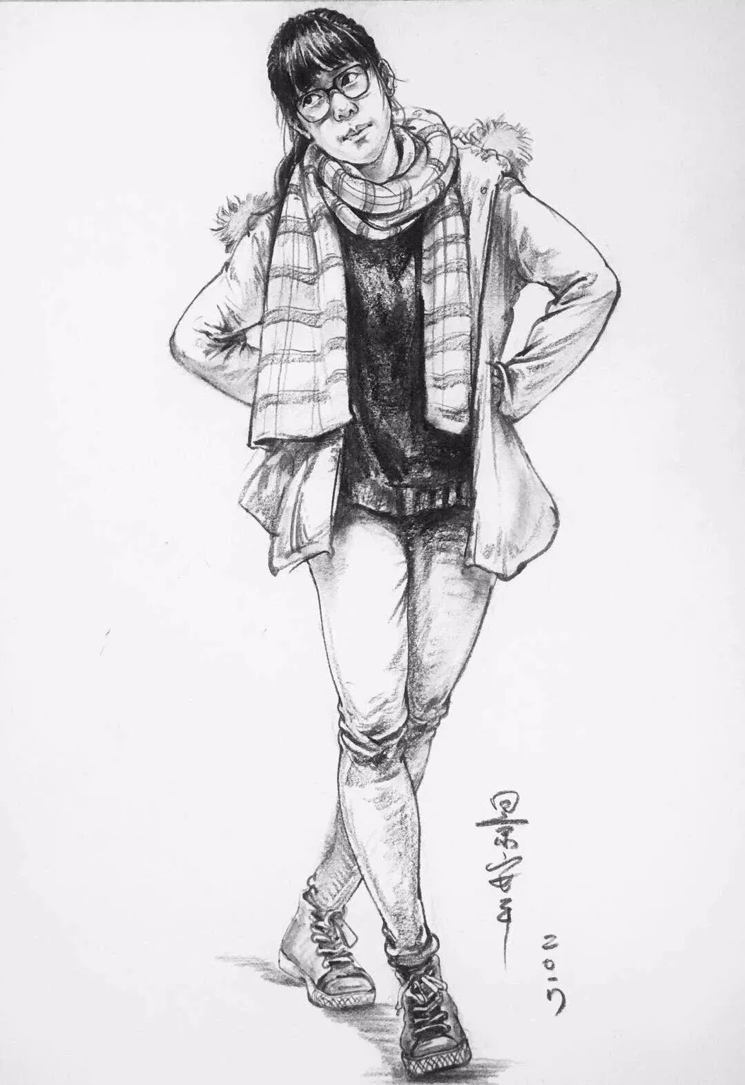 速写中怎样画出完美的线条?