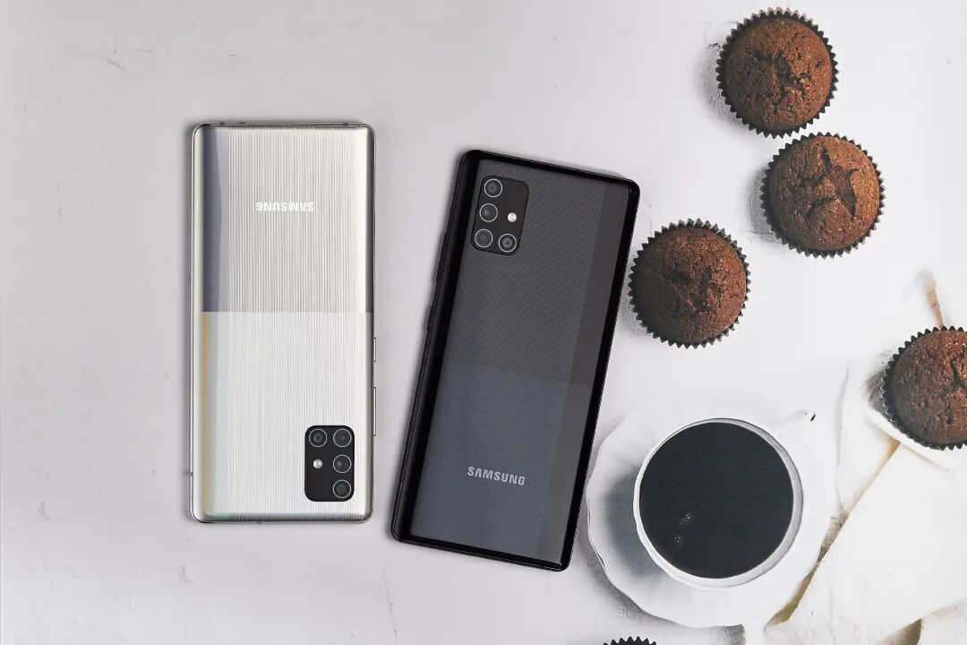 三星手机,用双眼触摸颜色的质感,samsung galaxy a71 5g - 三星手机