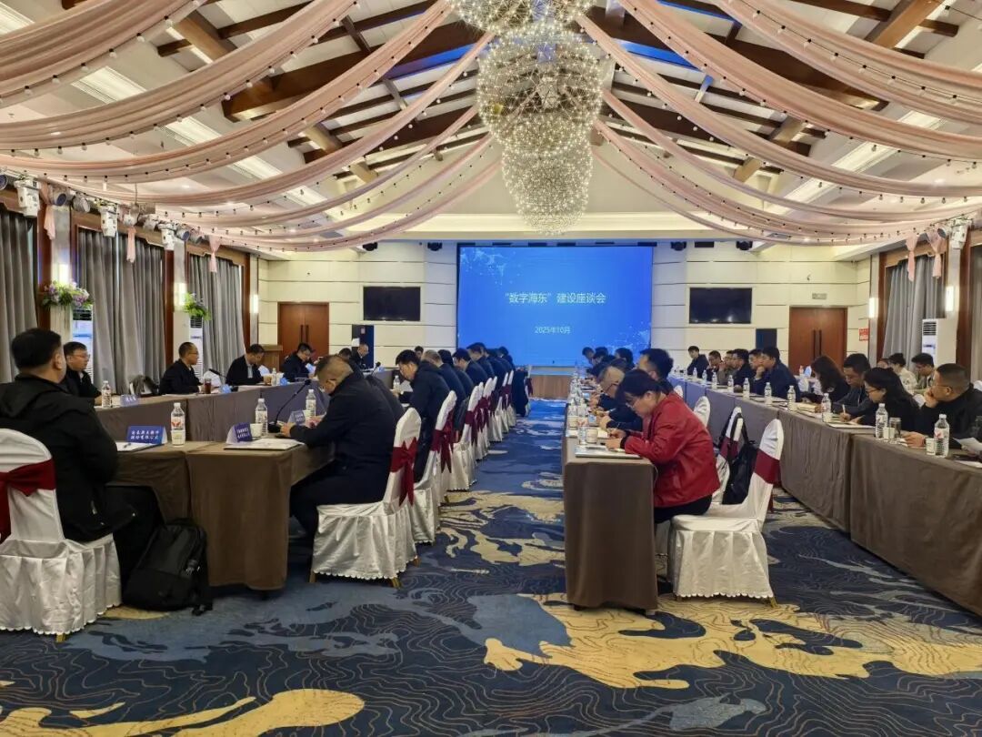 东方企业创新发展中心相关负责同志出席青海省海东市“数字海东”建设座谈会