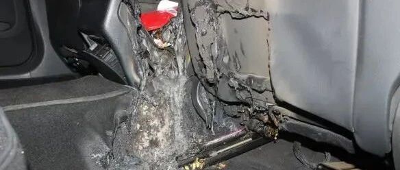 奔驰诡异自燃，小小日用品惹的祸！