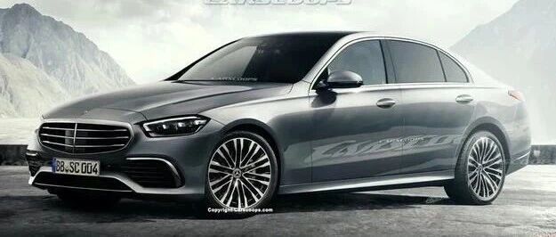 奔驰全新C级渲染图曝光，小S的感觉香不香？