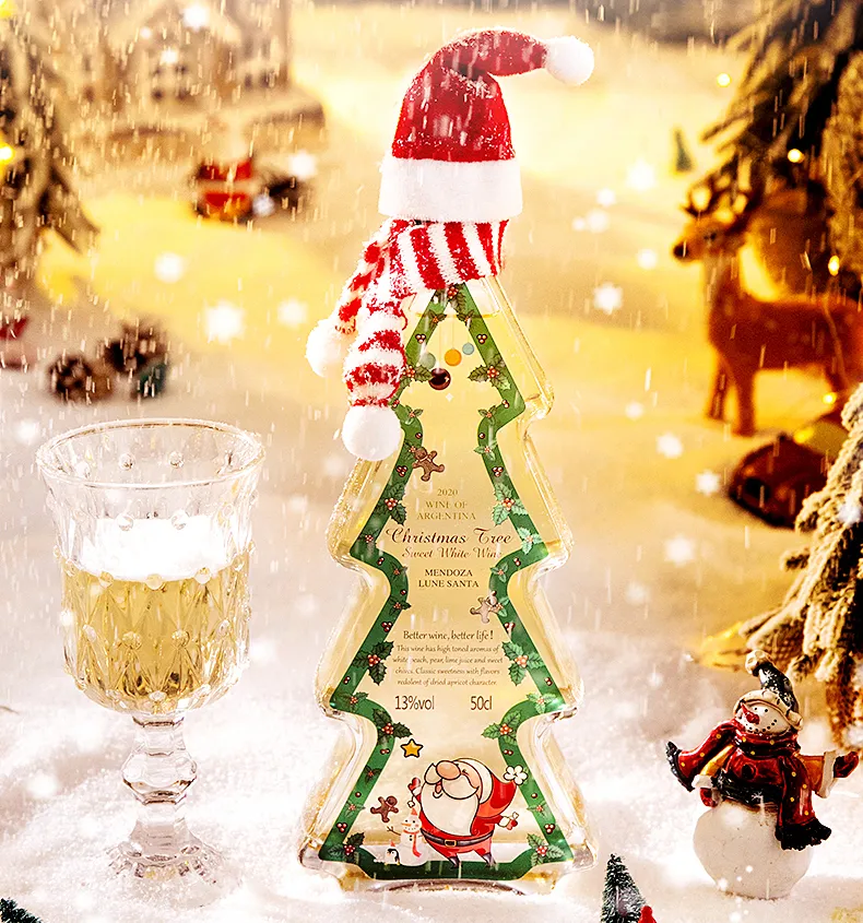 可以喝的“圣诞树”，圣诞树和圣诞酒一步到位