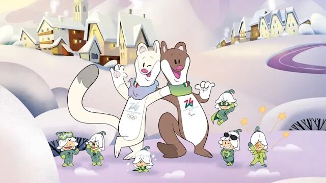 WATCH: Meet Tina and Milo, the mascots for Milano Cortina 2026