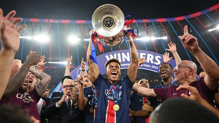 Paris Saint-Germain hammer Inter Milan 5-0 to win the Champions League, as  teenager Désiré Doué stars - ABC News