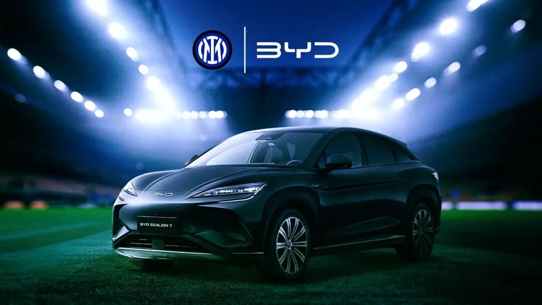 BYD GROUP IS THE GLOBAL AUTOMOTIVE PARTNER OF FC INTERNAZIONALE MILANO