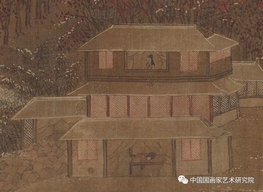 局部大图杨升 ,唐代画家,723年(玄宗开元十一年).