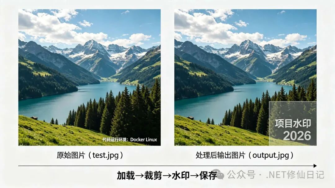 从裁剪到水印：ImageSharp 处理效果与 System.Drawing 完全一致