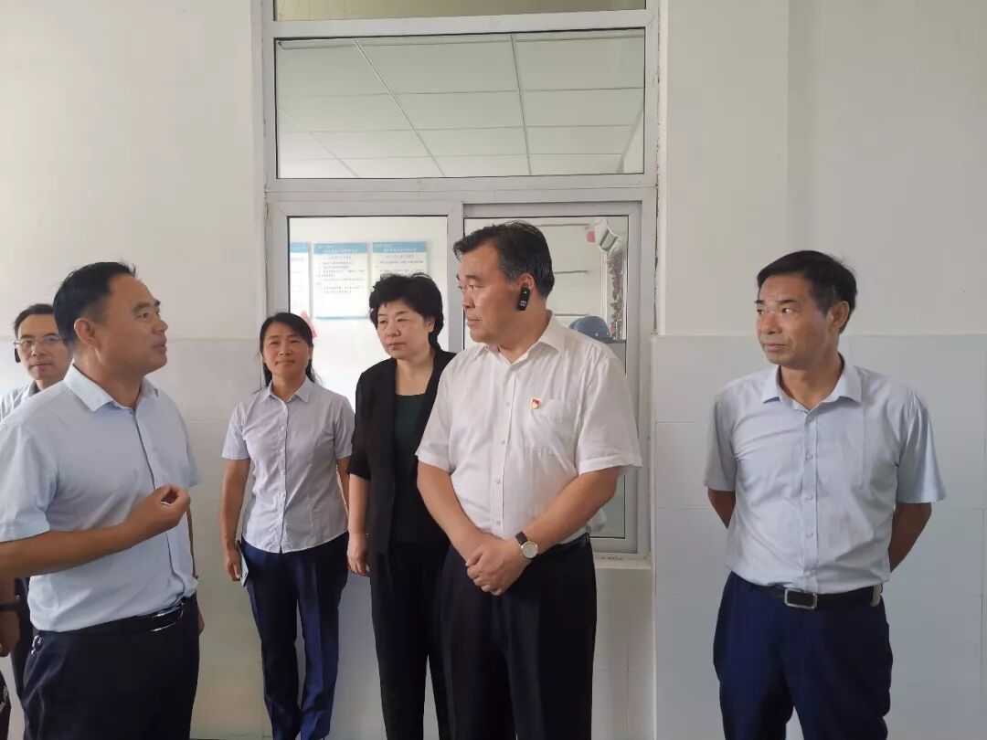 關注城市供水 心系百姓生活---周口市委書記劉繼標、副市長路云一行來水廠視察供水工作