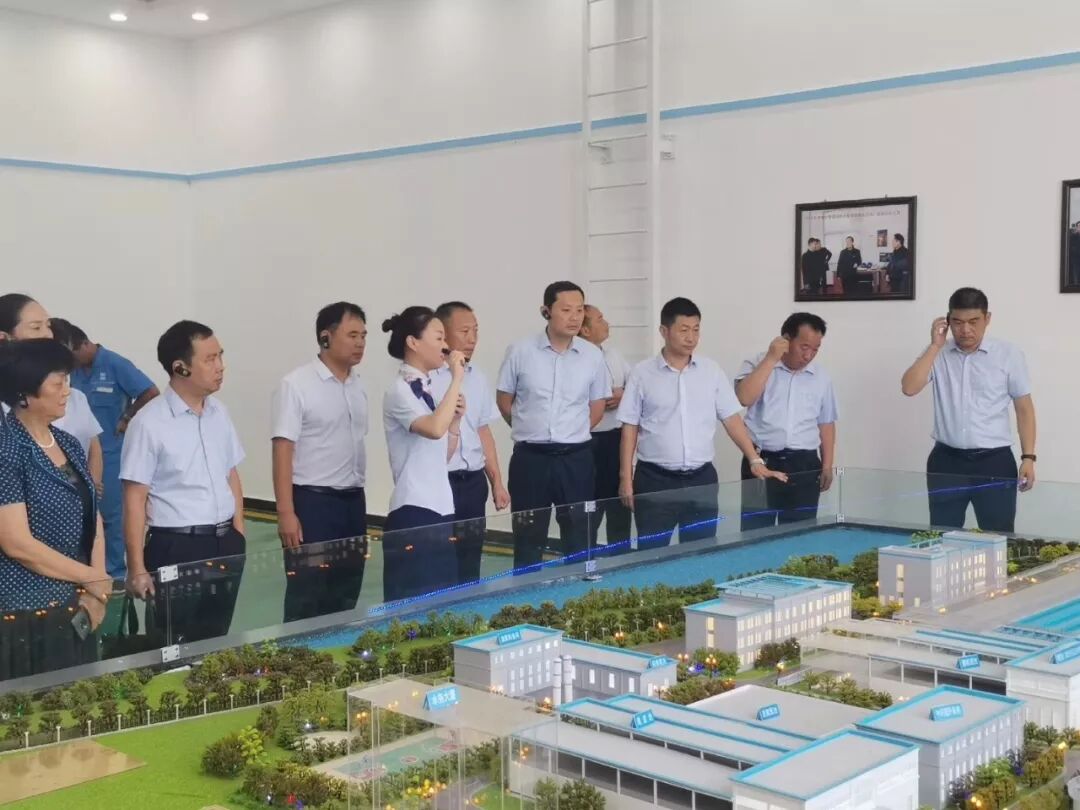 相互學(xué)習(xí)得經(jīng)驗 共同學(xué)習(xí)創(chuàng)思想-----武陟國源水務(wù)一行來我司參觀交流學(xué)習(xí)