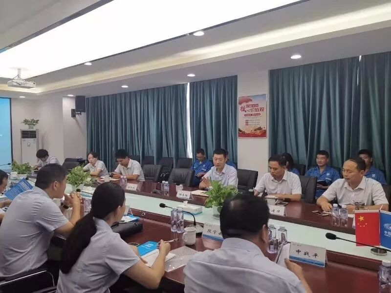 相互學(xué)習(xí)得經(jīng)驗 共同學(xué)習(xí)創(chuàng)思想-----武陟國源水務(wù)一行來我司參觀交流學(xué)習(xí)