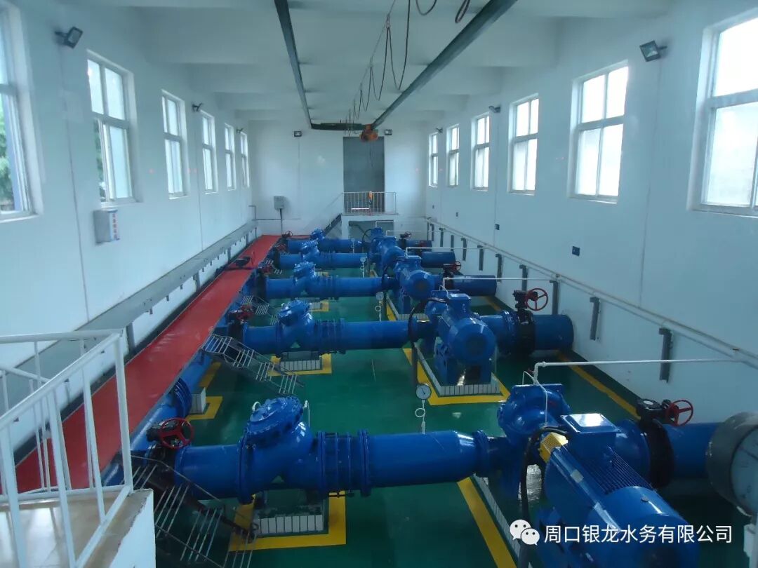 周口市南水北调工程西区水厂10月1日正式通水