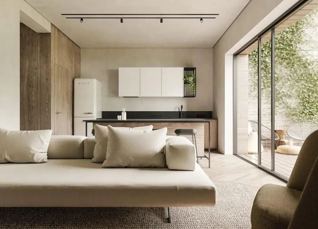 暖灰色雅致定制住宅，追求自然本真之美！