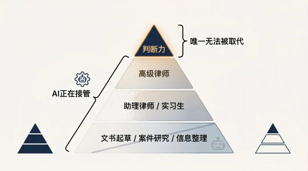 律所梯队的解体与判断力的残存