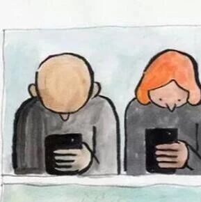 笑话：我从来不离开我的手机，因为……