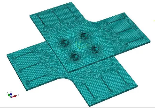 基于ABAQUS有限元软件的双轴连接结构仿真模型创建过程的图18