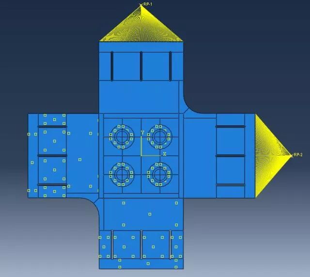 基于ABAQUS有限元软件的双轴连接结构仿真模型创建过程的图28