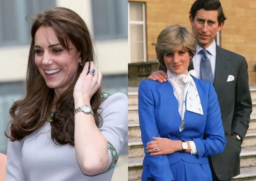 凱特王妃用漸層藍長裙致敬戴安娜，英國王妃們真的很愛戴妃架式 時尚 第4張