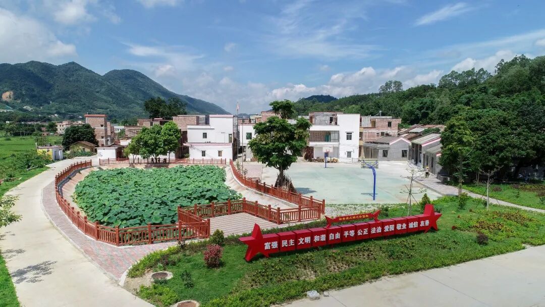 西江党旗红高要禄步镇樟路荷路村建设红色教育基地助力乡村振兴