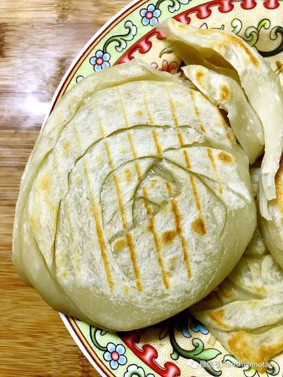 只要有白面就可以做的盘丝油饼