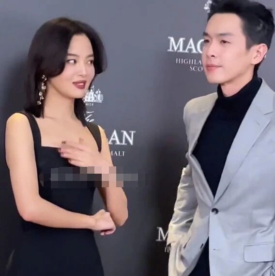 35岁辛芷蕾身材太惊艳，身旁张若昀不敢直视