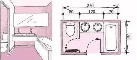 廁所最全裝修尺寸，精細到每一毫米的設計！ 家居 第17張