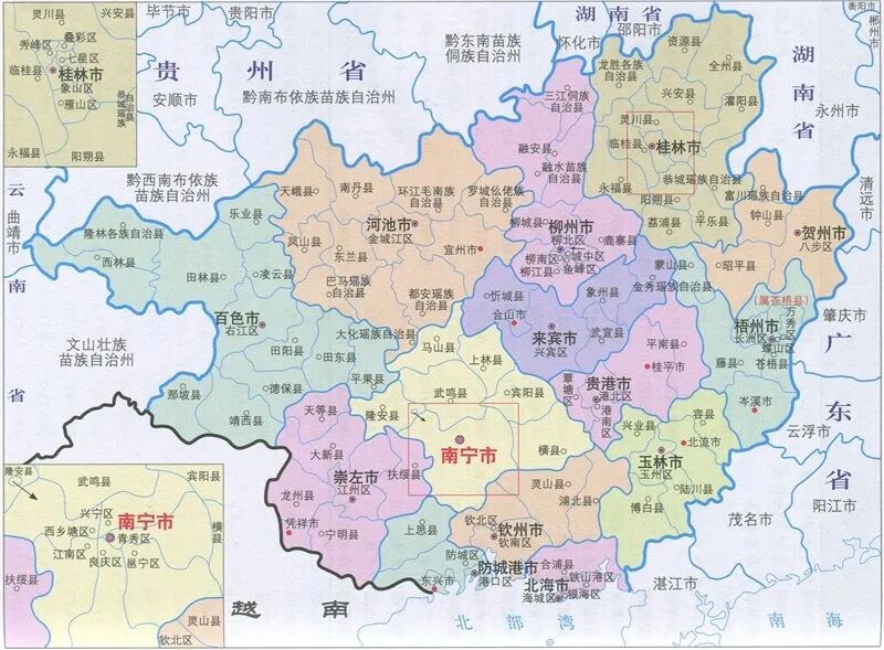 中国各省县级行政区划高清地图全集