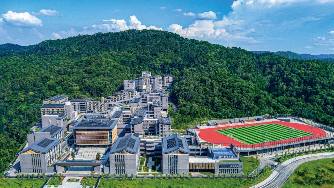 广东实验中学白云校区鸟瞰