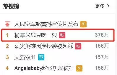 33岁杨幂米线只吃一根上热搜，看完你还敢多吃吗？