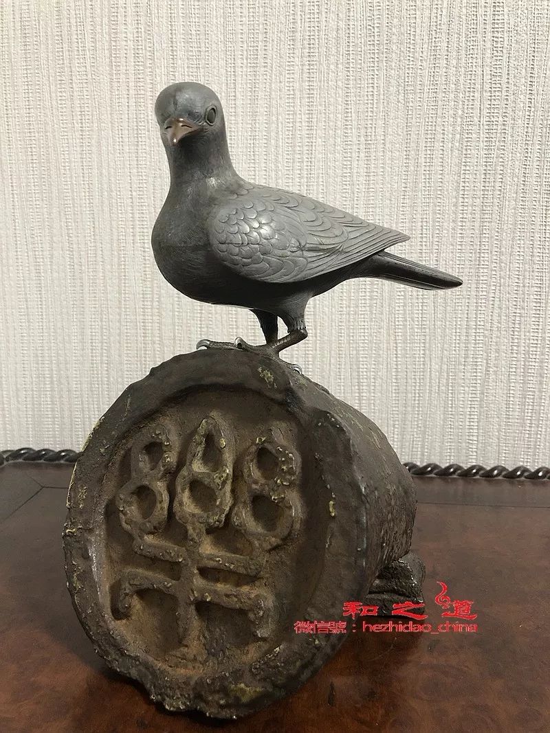 明治時代銅製香炉菊彫文火屋付 仏教美術金工美術鋳造明治金工超絶技巧